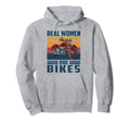 Real Ride Bikes Motorcycle Biker Hoodie - Unique Graphic Men Women - T-Shirt, Sweatshirt, Hoodie