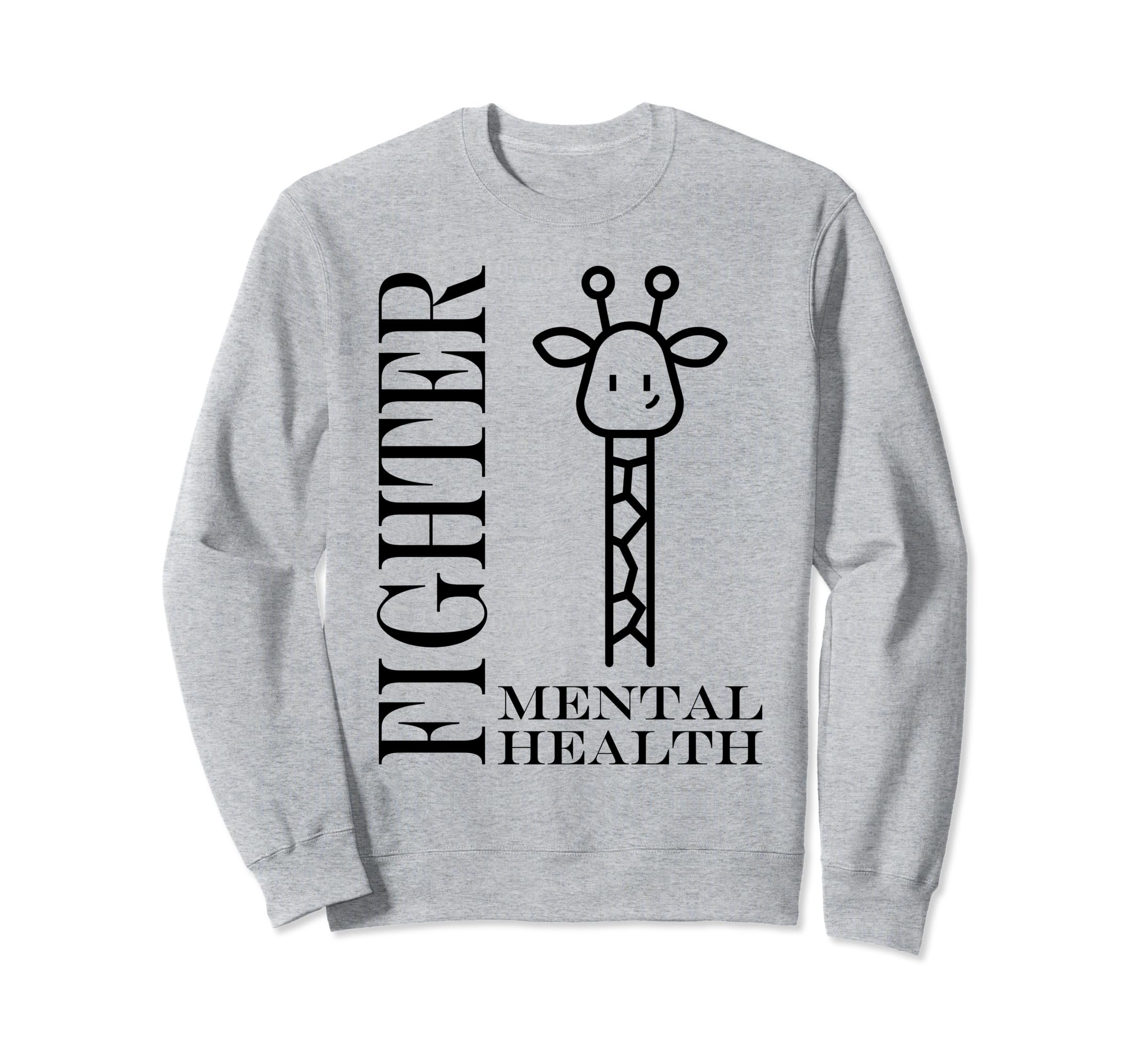 Warrior Brain Illness Animal Fighter Sweatshirt - Streetwear Style Unisex - T-Shirt, Sweatshirt, Hoodie