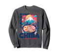 Chiba City 80S Synthwave Ramen Bowl Sweatshirt - Trendy Graphic Unisex - T-Shirt, Sweatshirt, Hoodie