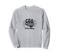 Ceo Overthinking Witty Brain Sweatshirt - Fun Novelty Design for Adults - T-Shirt, Sweatshirt, Hoodie