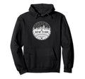New York City Skyline Baseball Fan Hoodie - Minimalist Print Unisex - T-Shirt, Sweatshirt, Hoodie