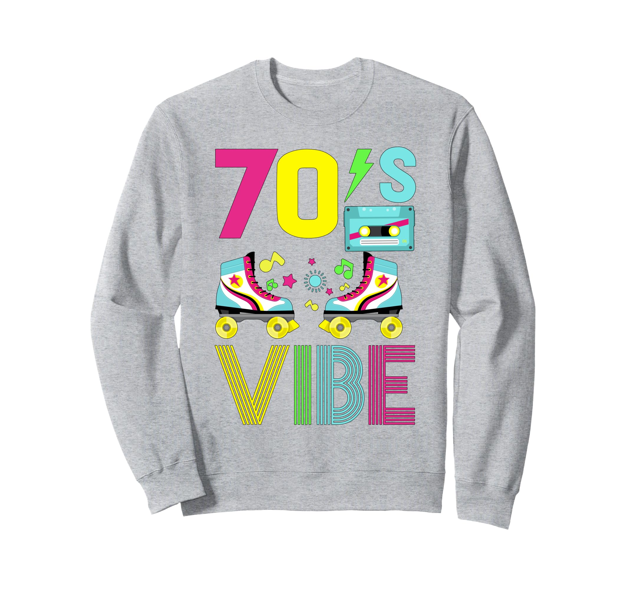 Roller Skating Rollerblades Disco Sweatshirt - Custom Art Print Unisex - T-Shirt, Sweatshirt, Hoodie