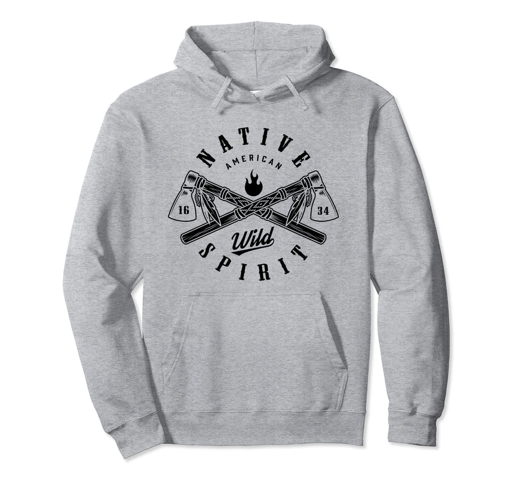 Native American Spirit Motorcycle Skull Hoodie - Aesthetic Graphic Unisex - T-Shirt, Sweatshirt, Hoodie