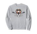 Skull Handlebar Motorcycle Owner Sweatshirt - Custom Art Print for Adults - T-Shirt, Sweatshirt, Hoodie