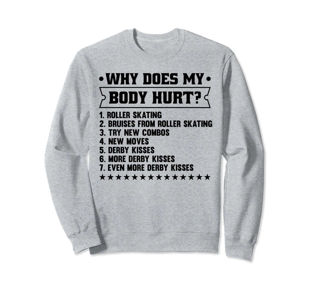 Rollerskating 70S 80S Roller Skate Sweatshirt - Graphic Print Men Women - T-Shirt, Sweatshirt, Hoodie