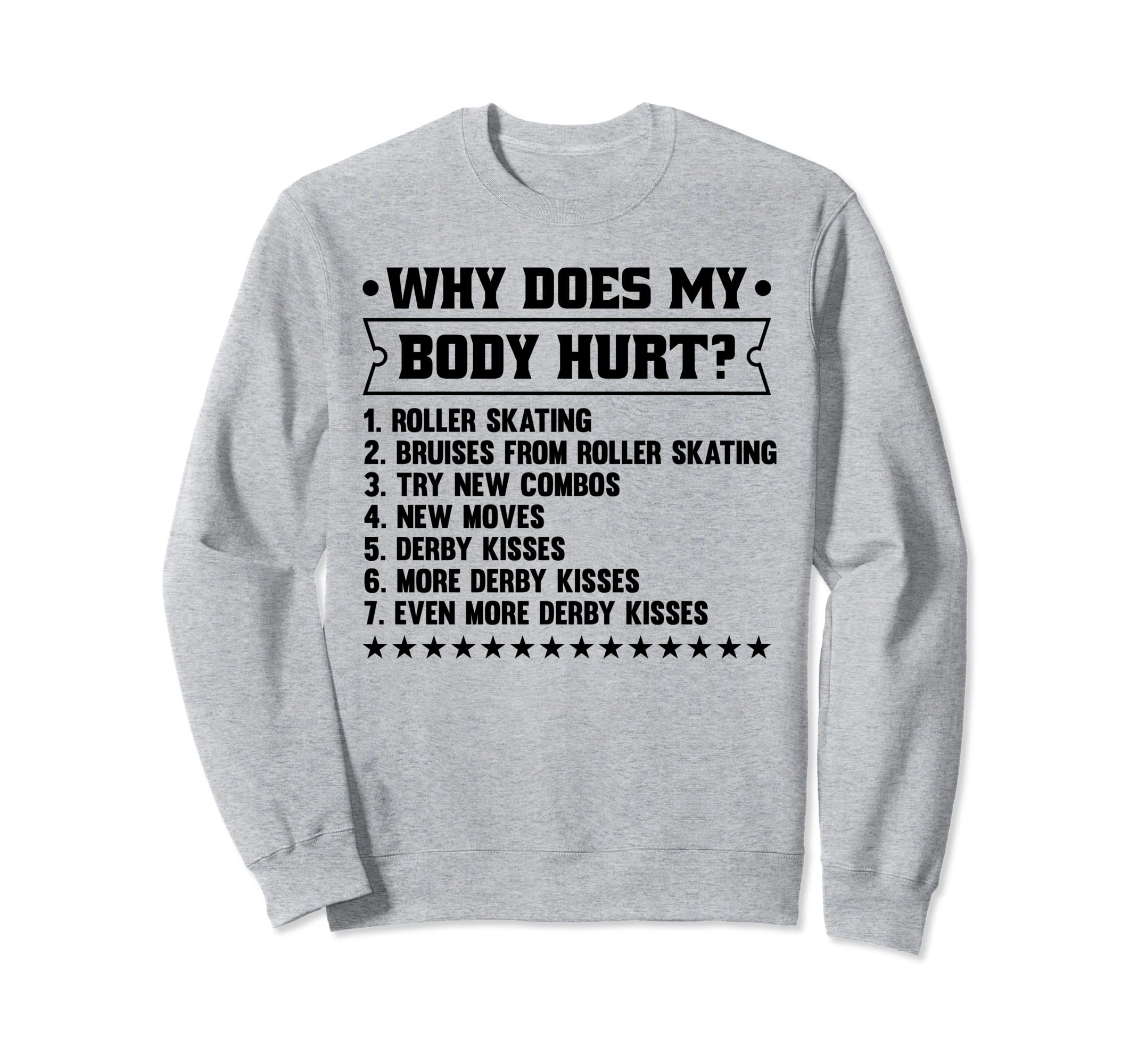 Rollerskating 70S 80S Roller Skate Sweatshirt - Graphic Print Men Women - T-Shirt, Sweatshirt, Hoodie
