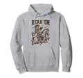 Read Em Cowgirl Western Cowgirl Texas Hoodie - Graphic Print Men Women - T-Shirt, Sweatshirt, Hoodie