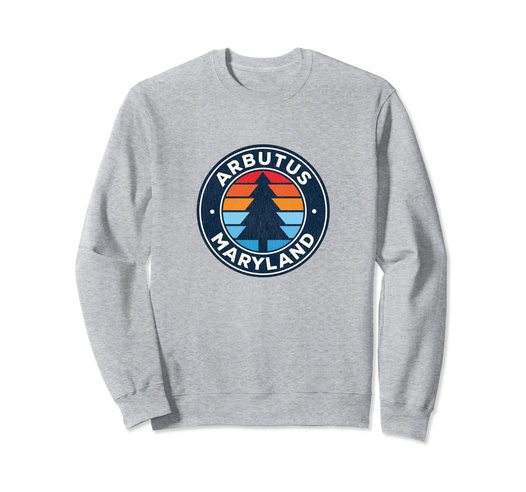 Arbutus Maryland Md 70S Sweatshirt - Minimalist Print Unisex - T-Shirt, Sweatshirt, Hoodie
