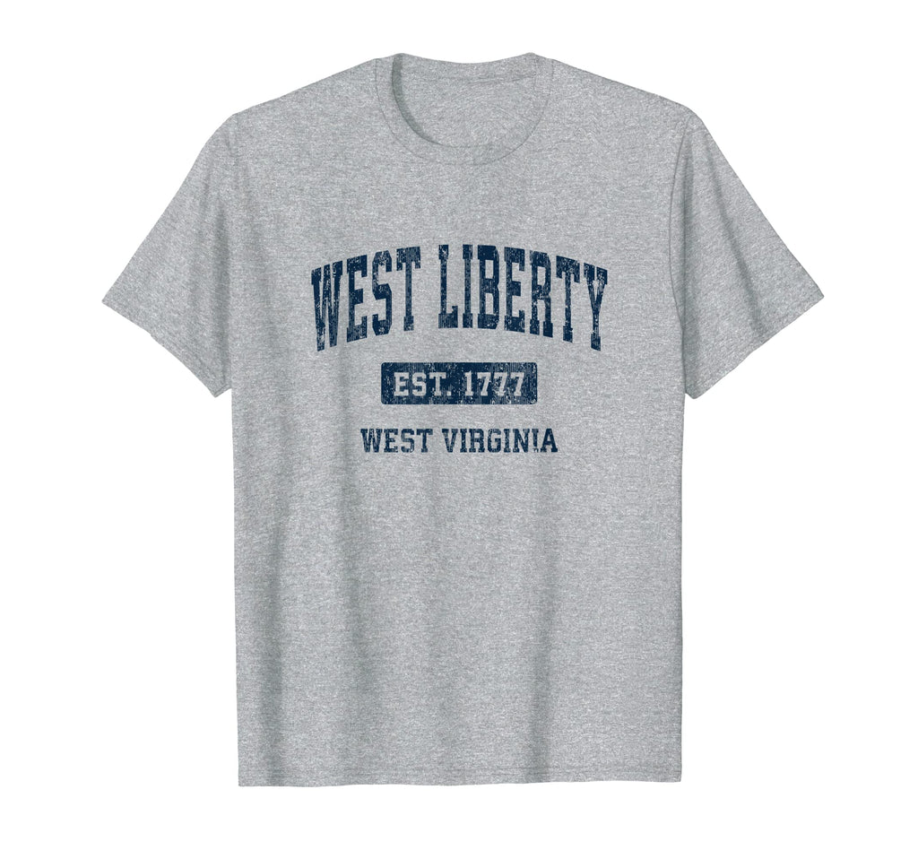 West Liberty West Virginia Wv Athletic T-Shirt - Trendy Graphic for Adults - T-Shirt, Sweatshirt, Hoodie