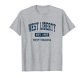 West Liberty West Virginia Wv Athletic T-Shirt - Trendy Graphic for Adults - T-Shirt, Sweatshirt, Hoodie