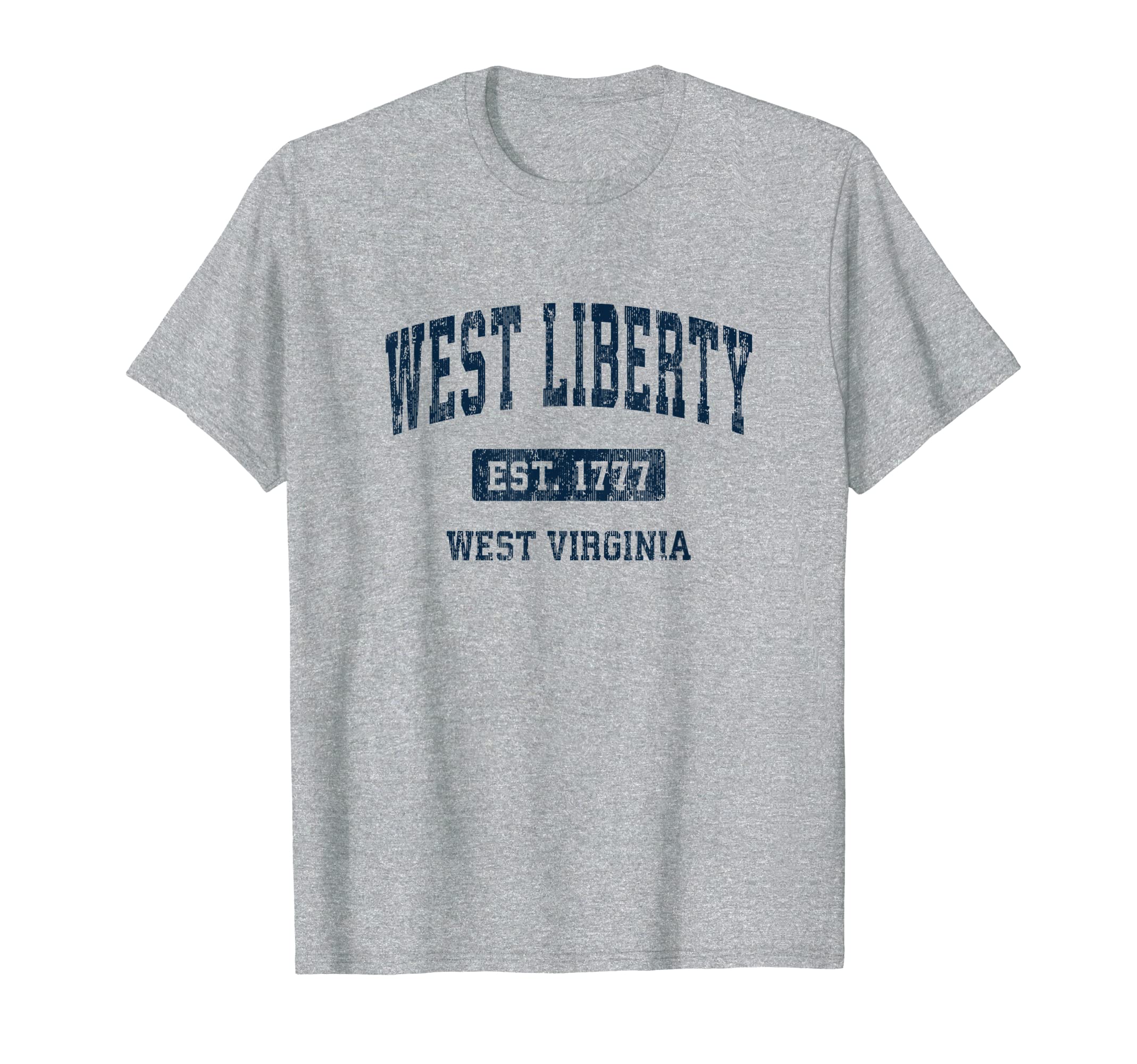 West Liberty West Virginia Wv Athletic T-Shirt - Trendy Graphic for Adults - T-Shirt, Sweatshirt, Hoodie