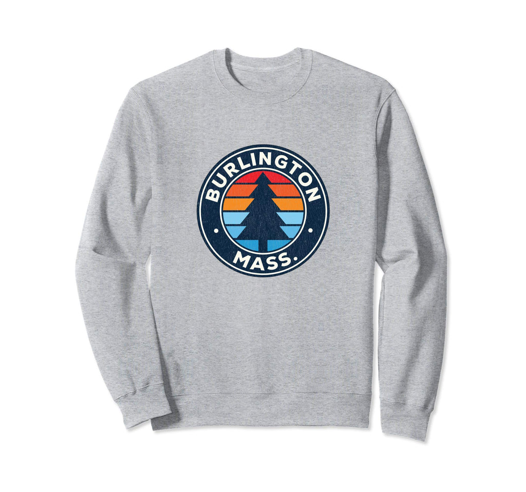 Burlington Massachusetts Ma 70S Sweatshirt - Novelty Apparel Unisex - T-Shirt, Sweatshirt, Hoodie