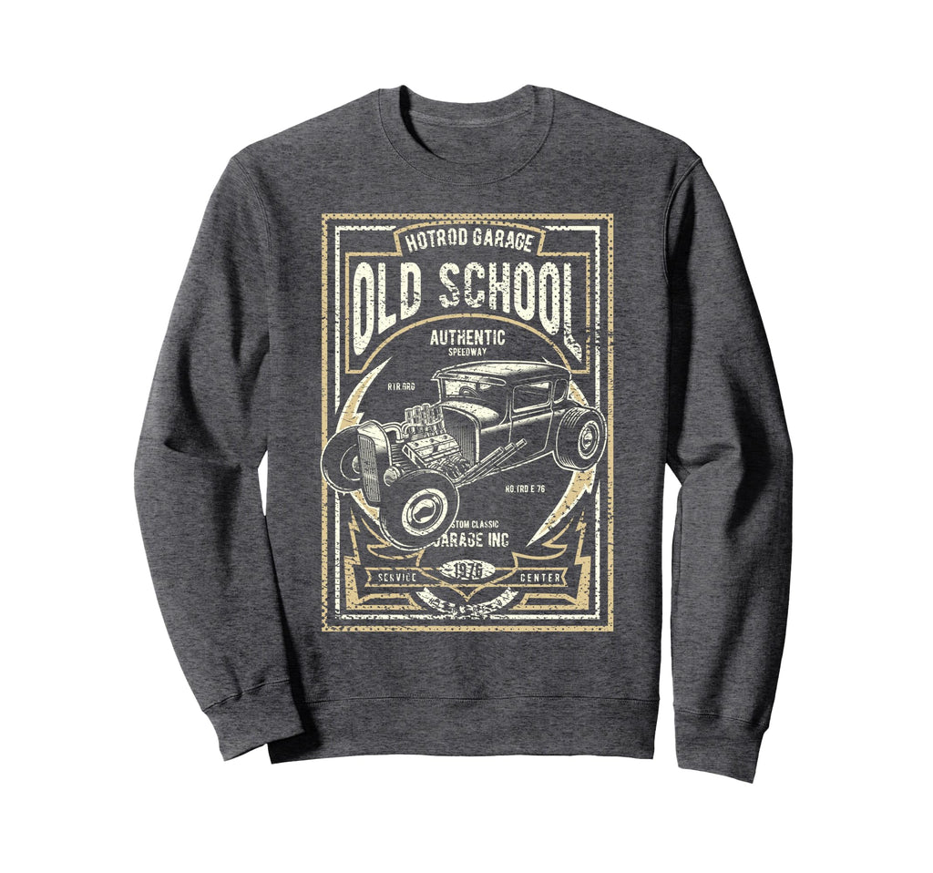 Old School Hot Rod Car Sweatshirt - Casual Everyday Wear for Adults - T-Shirt, Sweatshirt, Hoodie