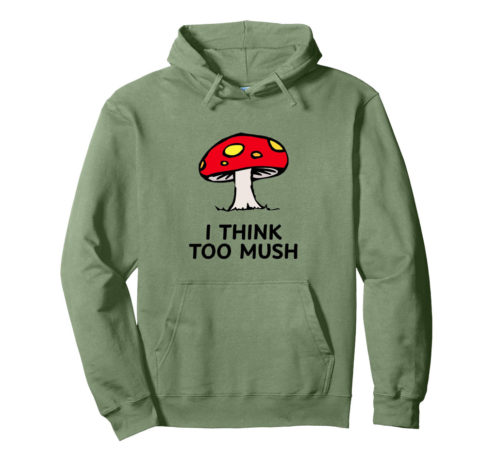 Overthinking Overthinkers Funny Hoodie - Minimalist Print for Adults - T-Shirt, Sweatshirt, Hoodie
