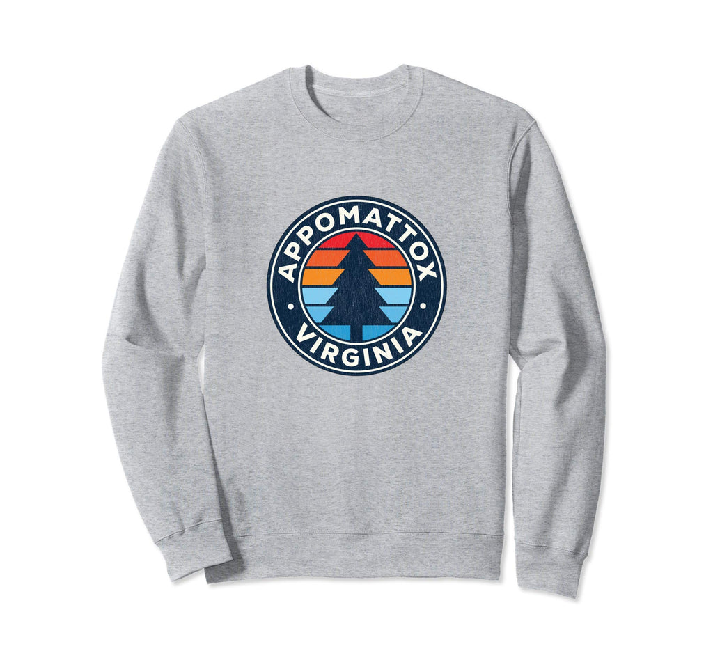 Appomattox Virginia Va 70S Sweatshirt - Trendy Graphic Unisex - T-Shirt, Sweatshirt, Hoodie
