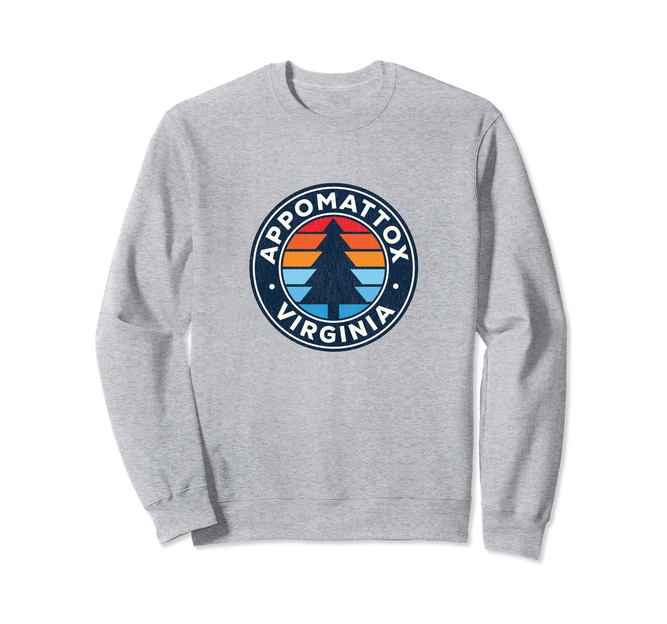 Appomattox Virginia Va 70S Sweatshirt - Trendy Graphic Unisex - T-Shirt, Sweatshirt, Hoodie