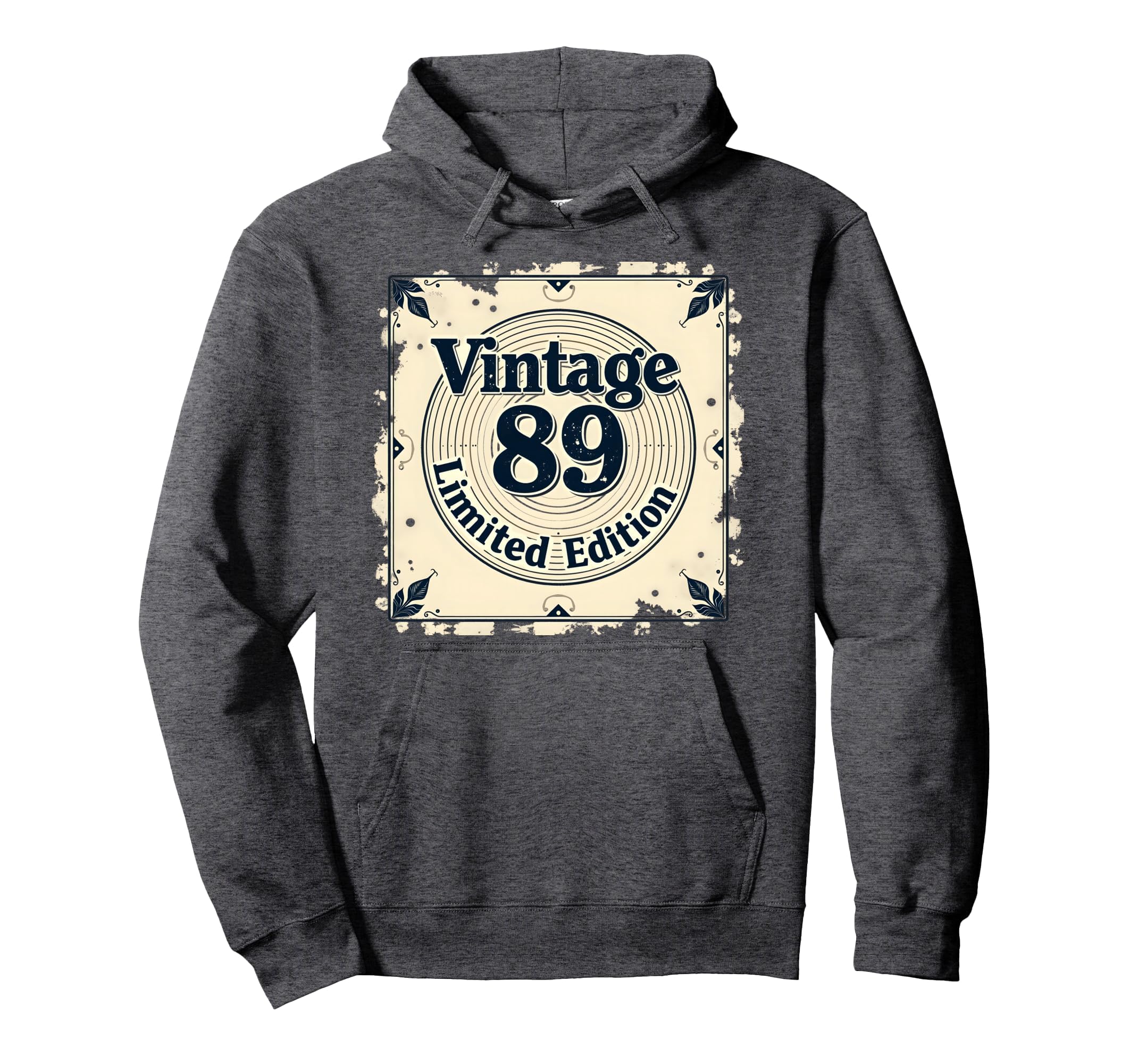 89 Birthday Gift Nostalgia Hoodie - Casual Everyday Wear for Adults - T-Shirt, Sweatshirt, Hoodie