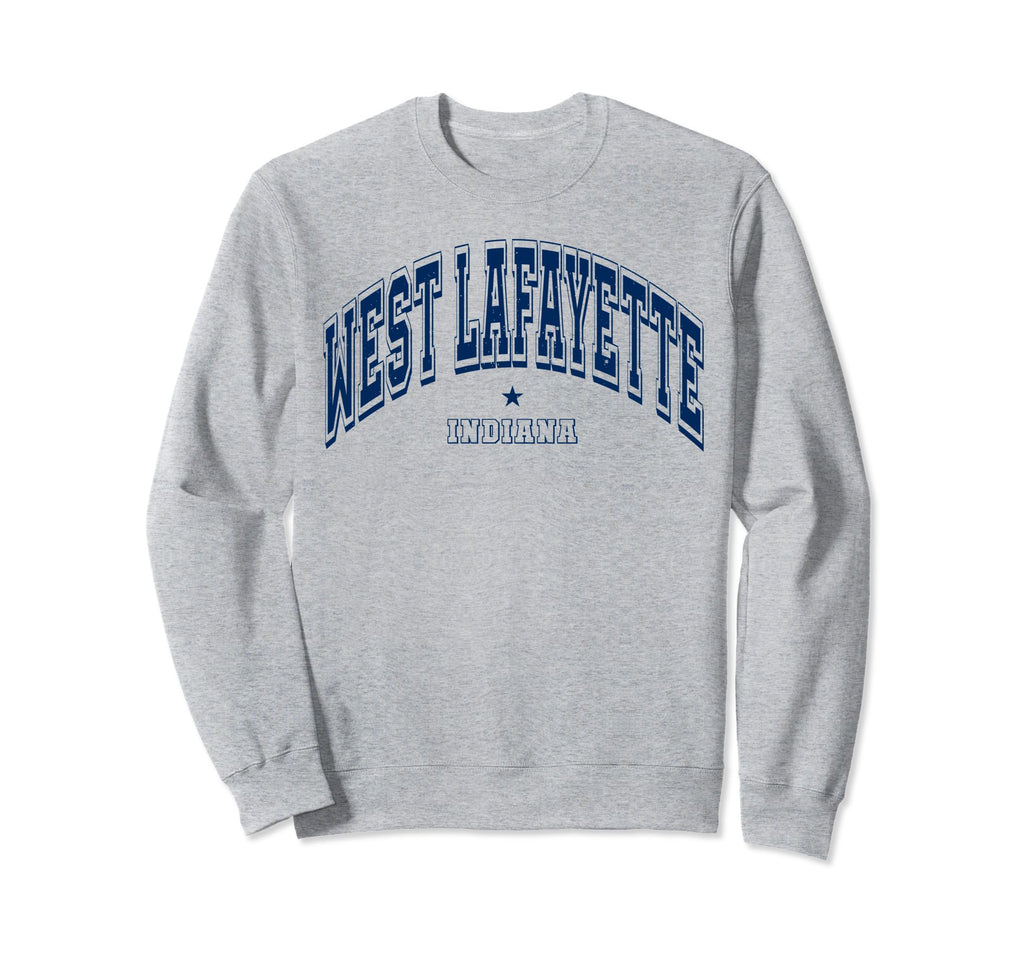 Throwback West Lafayette Indiana Sweatshirt - Streetwear Style Unisex - T-Shirt, Sweatshirt, Hoodie
