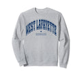 Throwback West Lafayette Indiana Sweatshirt - Streetwear Style Unisex - T-Shirt, Sweatshirt, Hoodie