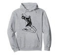 Sexy French Maid Lingerie Rope Bondage Hoodie - Trendy Graphic for Adults - T-Shirt, Sweatshirt, Hoodie