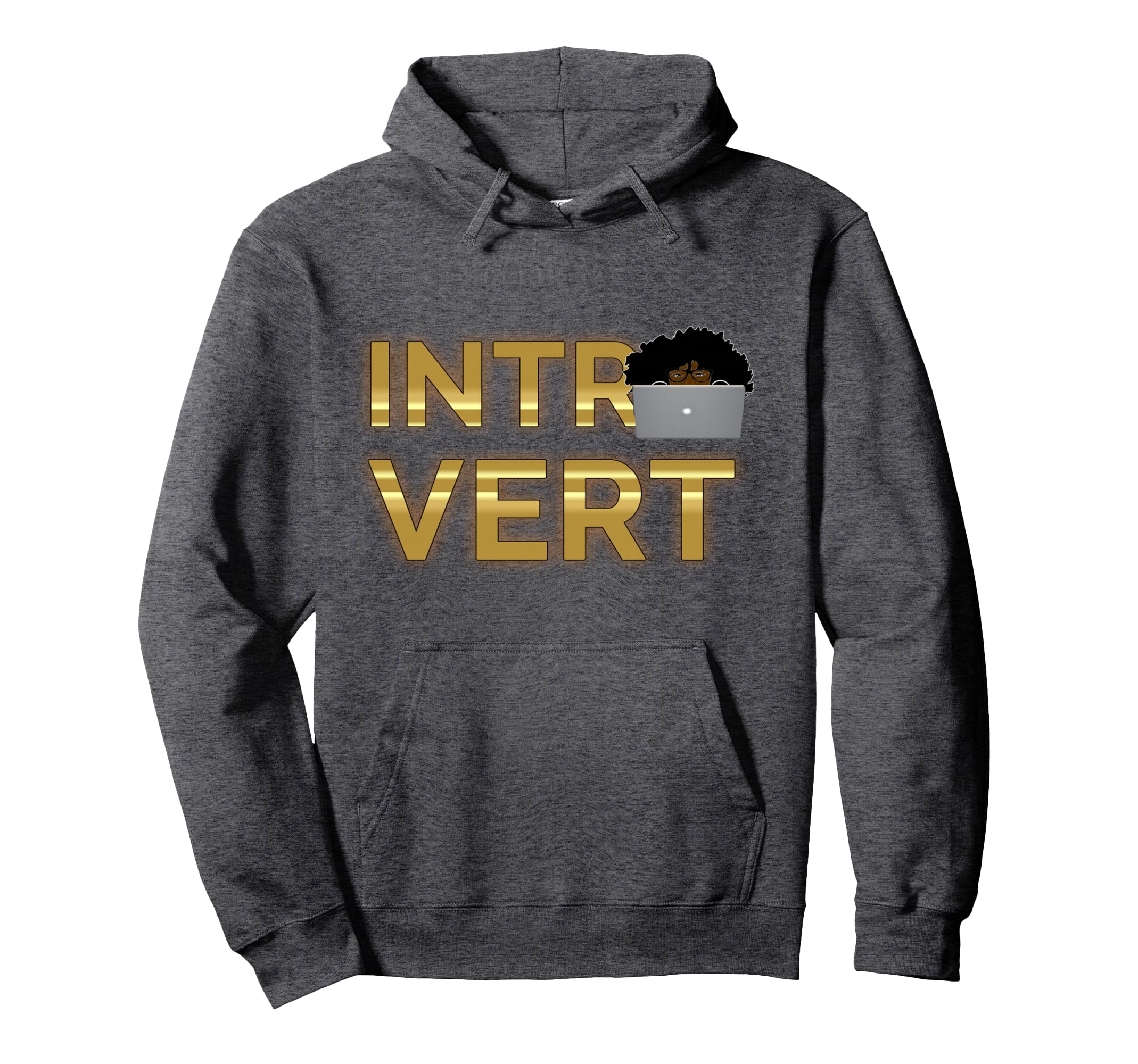 Introvert Hoodie - Custom Art Print Men Women - T-Shirt, Sweatshirt, Hoodie