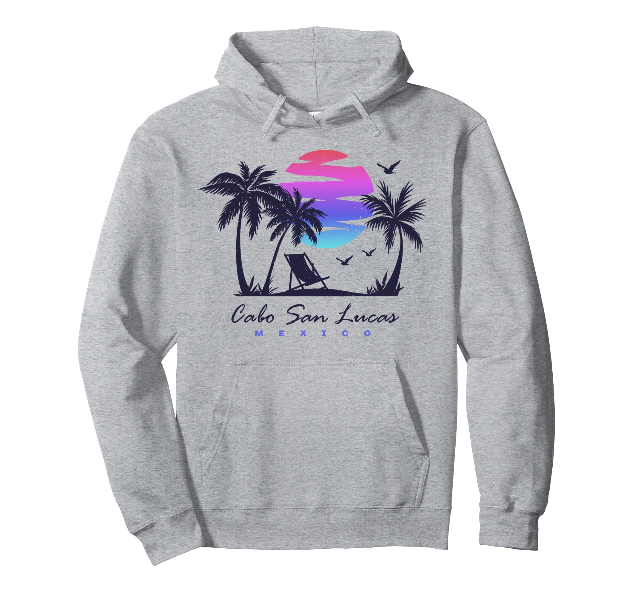Cabo San Lucas Mexico Beach Vacation Hoodie - Fun Novelty Design Men Women - T-Shirt, Sweatshirt, Hoodie