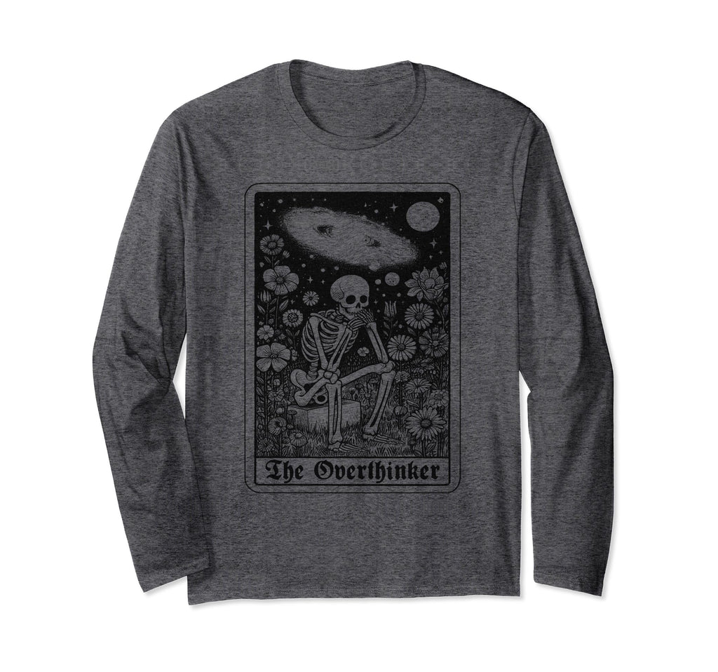 Overthinker Tarot Cards Reader T-Shirt - Casual Everyday Wear Men Women - T-Shirt, Sweatshirt, Hoodie