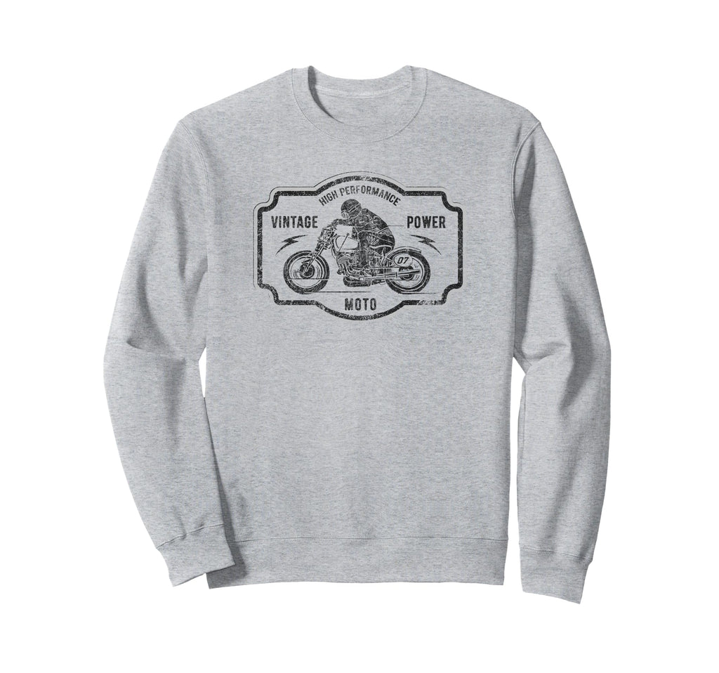 Trendy High Performance Motorcycle Sweatshirt - Trendy Graphic Men Women - T-Shirt, Sweatshirt, Hoodie