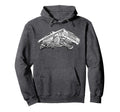 Lowrider 64 Impala 3 Wheel Hoodie - Novelty Apparel Unisex - T-Shirt, Sweatshirt, Hoodie