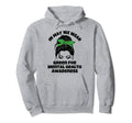 Green Mental Health Hoodie - Minimalist Print Unisex - T-Shirt, Sweatshirt, Hoodie