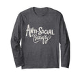 Anti Social Butterfly T-Shirt - Custom Art Print for Adults - T-Shirt, Sweatshirt, Hoodie