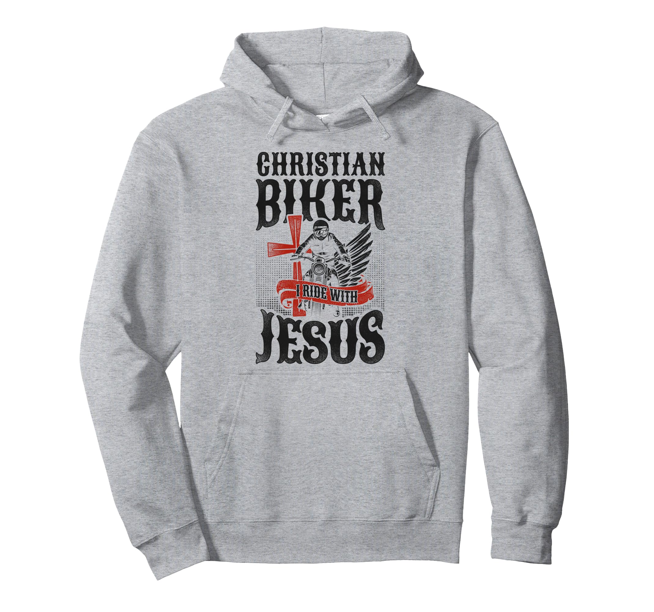 Christian Motorcycle Biker Christian Hoodie - Streetwear Style for Adults - T-Shirt, Sweatshirt, Hoodie