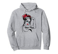 Motorcycle Biker Mom Wife Grandma Hoodie - Novelty Apparel for Adults - T-Shirt, Sweatshirt, Hoodie