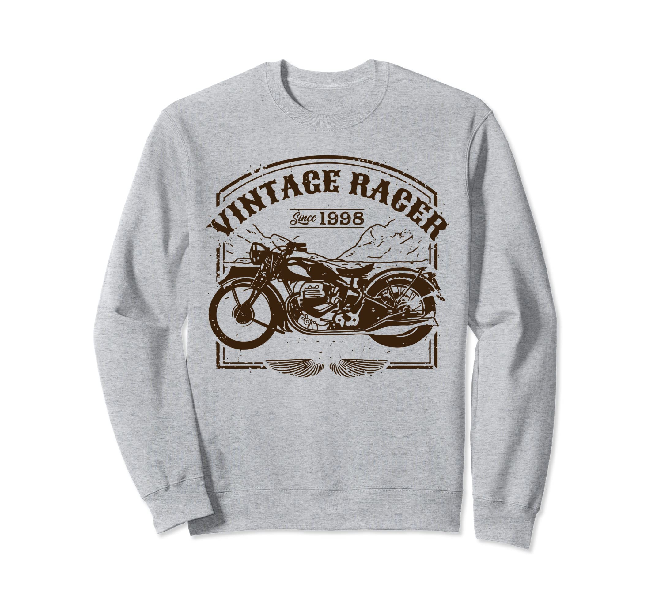 1998 Birthday Motorcycle Racer Bday Sweatshirt - Trendy Graphic Unisex - T-Shirt, Sweatshirt, Hoodie