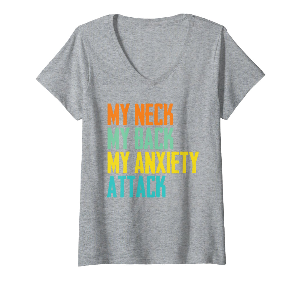 Womens Funny Anxiety Quotes Sayings T-Shirt - Trendy Graphic Men Women - T-Shirt, Sweatshirt, Hoodie
