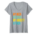 Womens Funny Anxiety Quotes Sayings T-Shirt - Trendy Graphic Men Women - T-Shirt, Sweatshirt, Hoodie