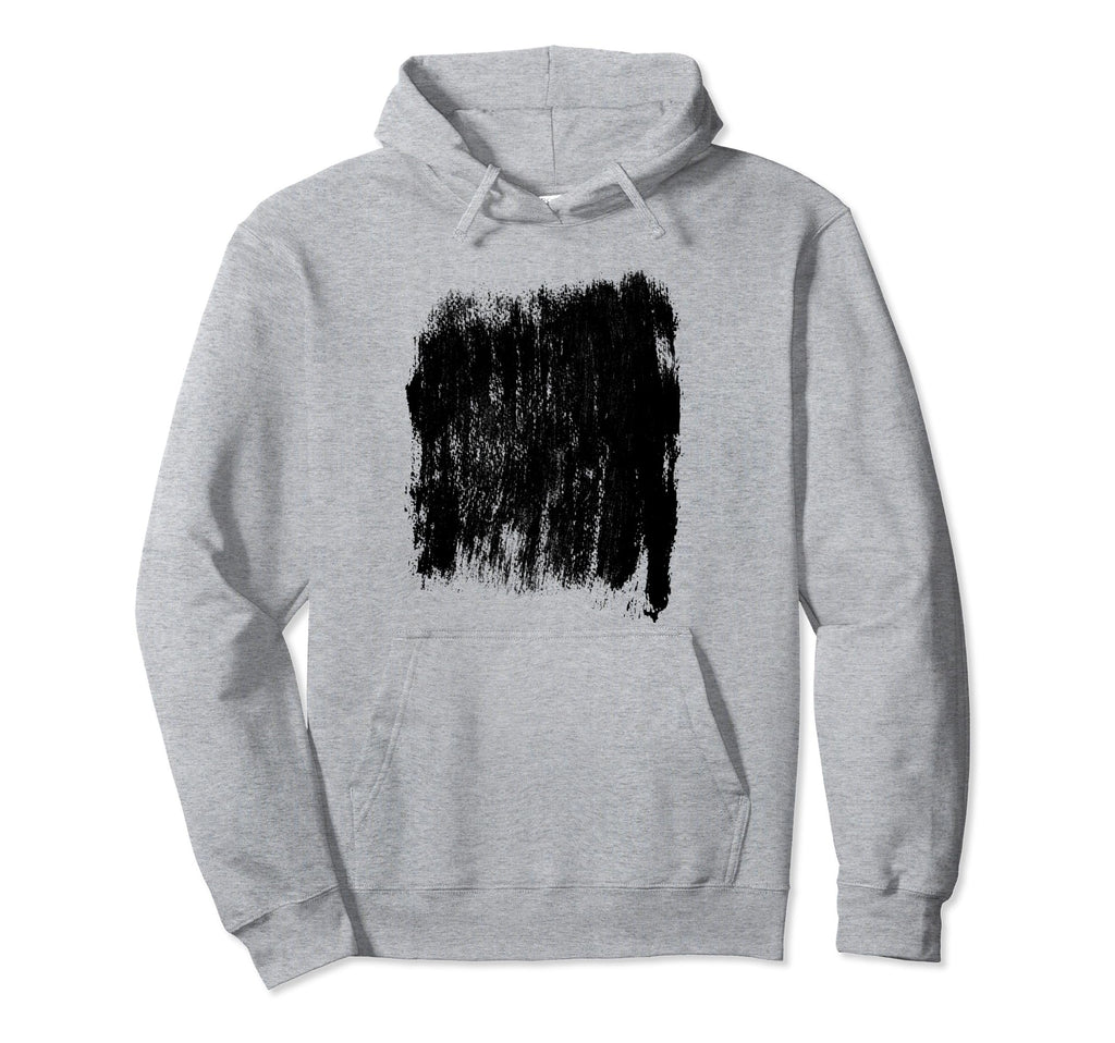 Black Grunge Distressed Trendy Hoodie - Custom Art Print Men Women - T-Shirt, Sweatshirt, Hoodie
