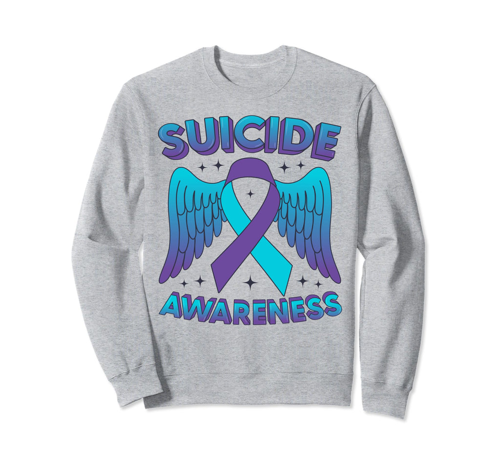 Suicide Prevention Awareness Sweatshirt - Novelty Apparel for Adults - T-Shirt, Sweatshirt, Hoodie