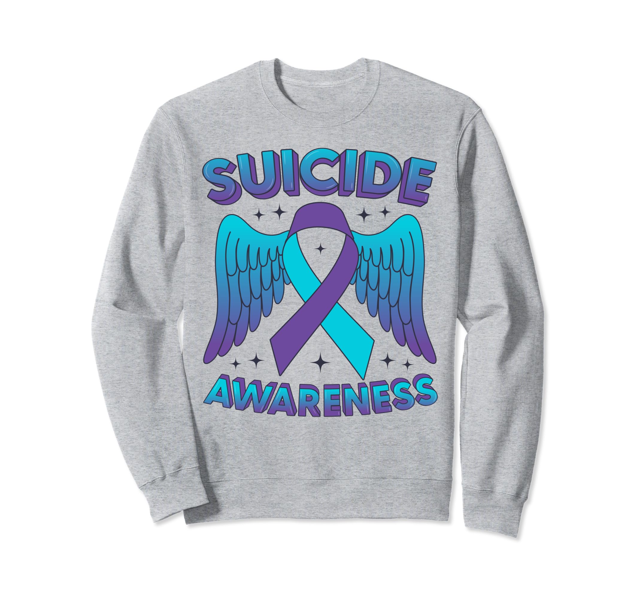 Suicide Prevention Awareness Sweatshirt - Novelty Apparel for Adults - T-Shirt, Sweatshirt, Hoodie