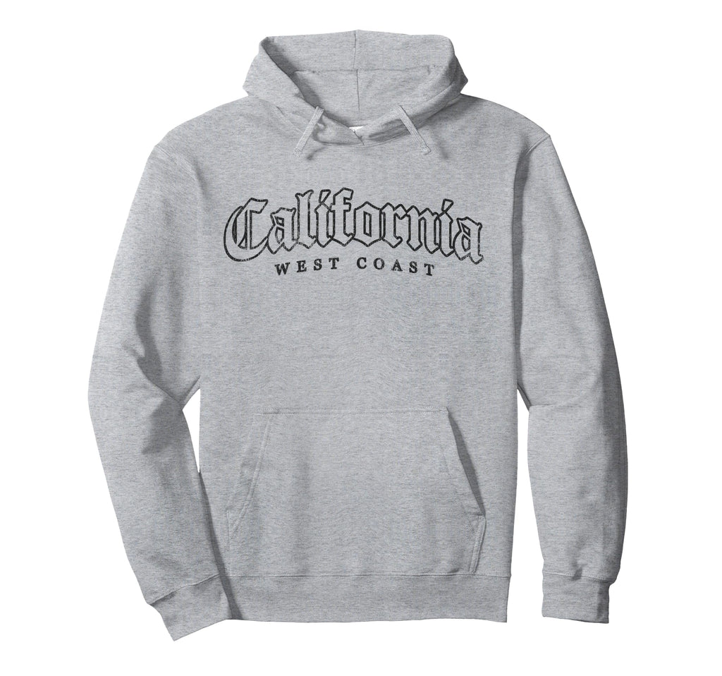 California West Coast Ca Souvenir Hoodie - Novelty Apparel for Adults - T-Shirt, Sweatshirt, Hoodie