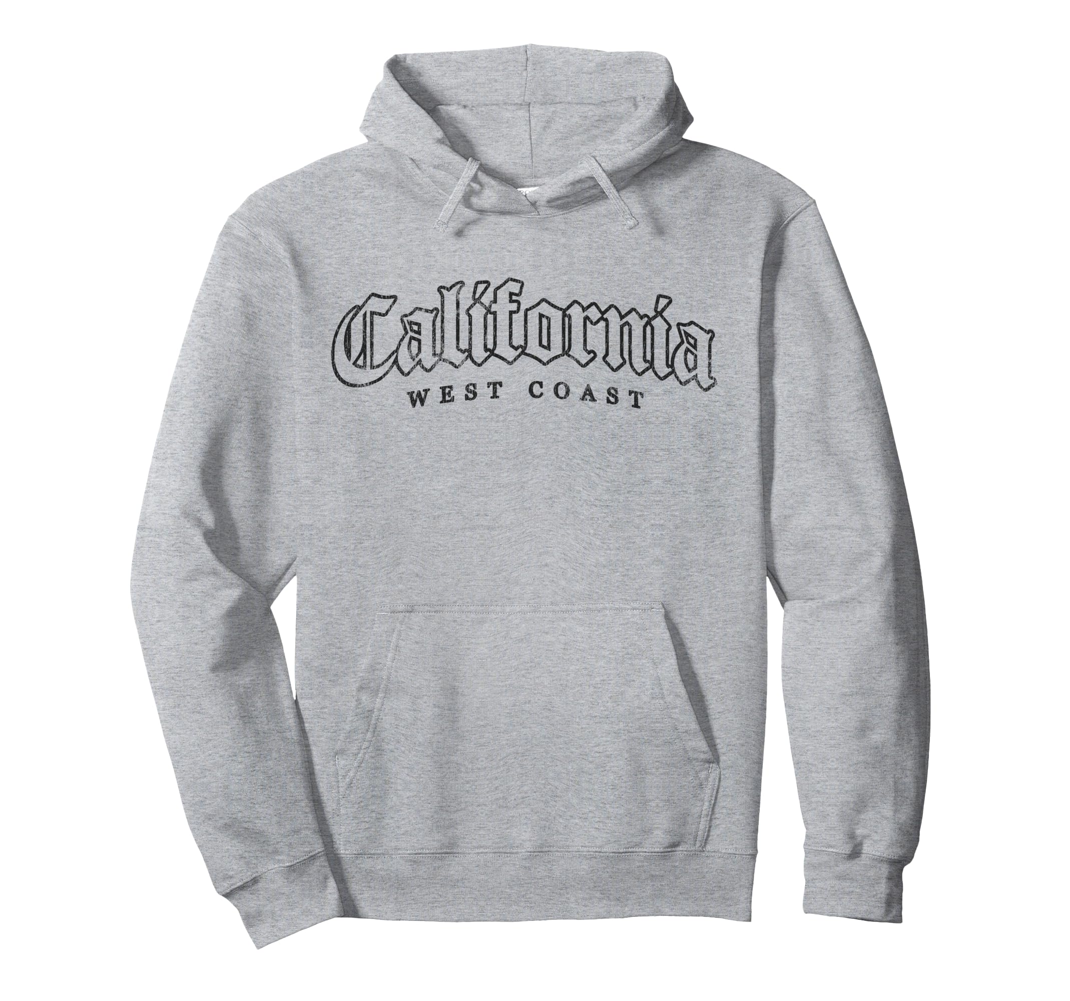 California West Coast Ca Souvenir Hoodie - Novelty Apparel for Adults - T-Shirt, Sweatshirt, Hoodie