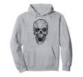Zombie Skull Skeleton Party Hoodie - Custom Art Print Unisex - T-Shirt, Sweatshirt, Hoodie