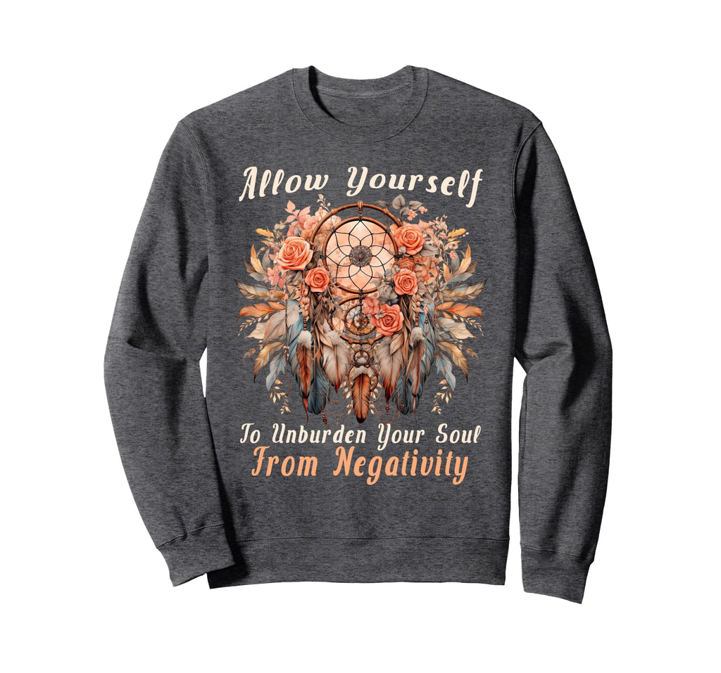 Positive Mindfulness Buddhism Sweatshirt - Aesthetic Graphic Men Women - T-Shirt, Sweatshirt, Hoodie