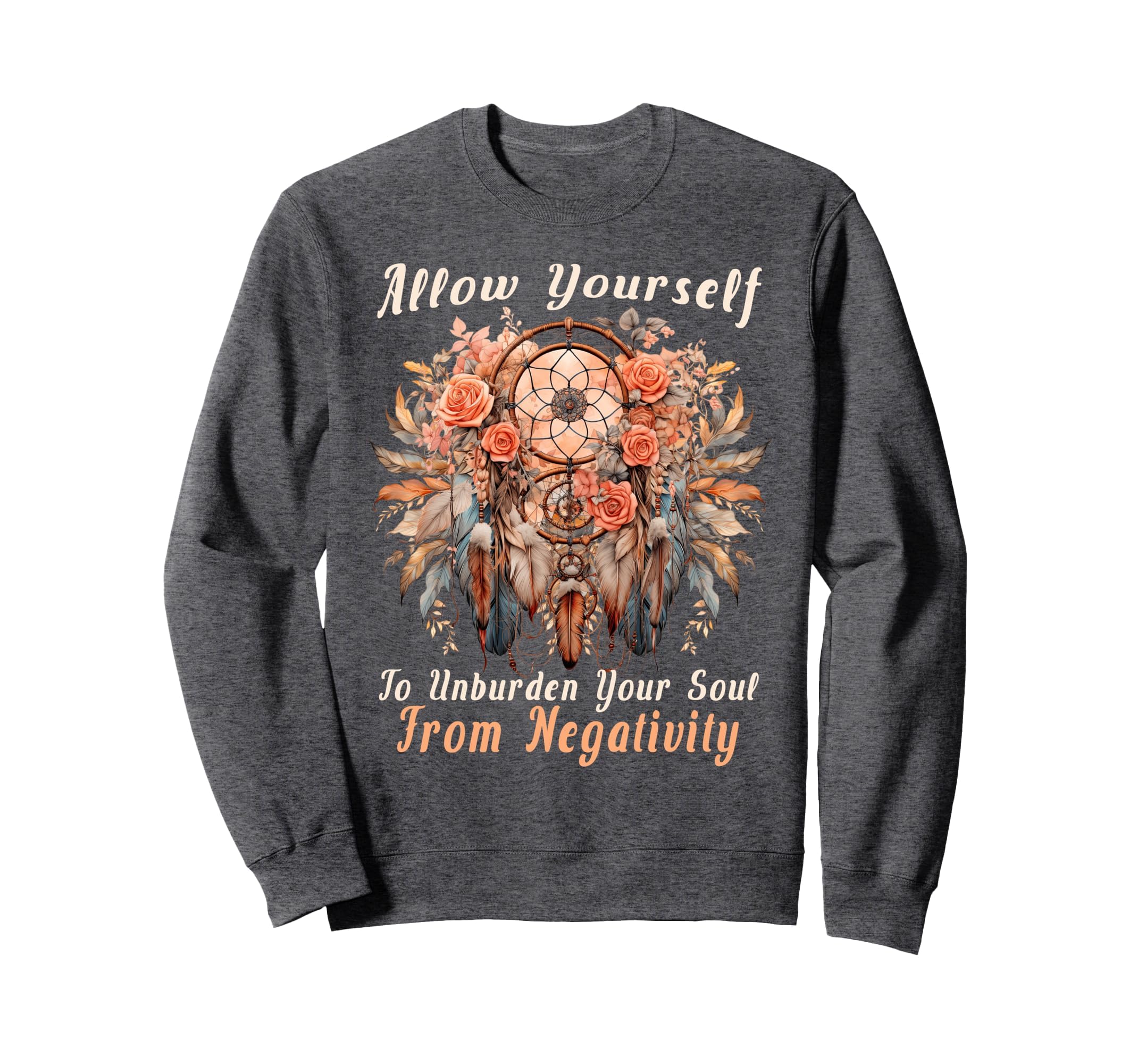 Positive Mindfulness Buddhism Sweatshirt - Aesthetic Graphic Men Women - T-Shirt, Sweatshirt, Hoodie