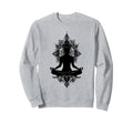Whimsical Yoga Mandala Flower Zen Sweatshirt - Novelty Apparel Men Women - T-Shirt, Sweatshirt, Hoodie