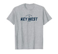 Key West Florida Fl Athletic Navy T-Shirt - Streetwear Style for Adults - T-Shirt, Sweatshirt, Hoodie