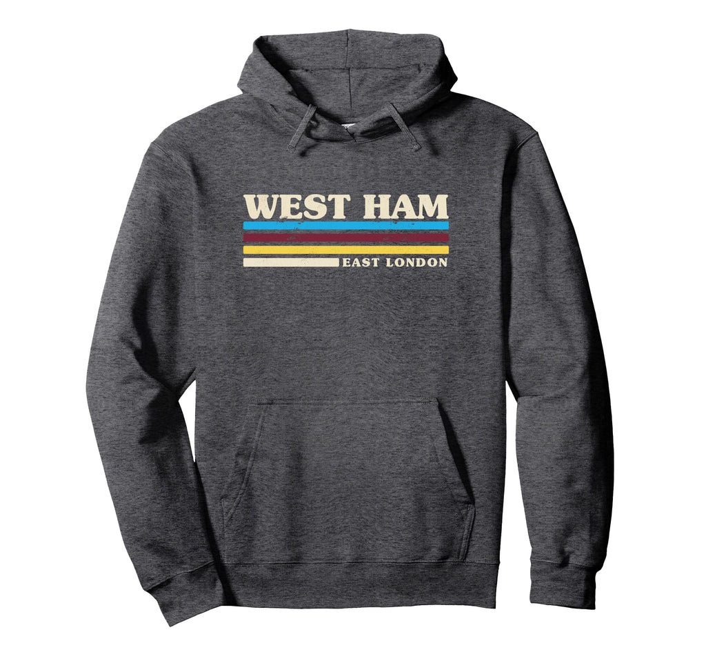 Stripe West Ham Hoodie - Unique Graphic for Adults - T-Shirt, Sweatshirt, Hoodie