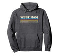 Stripe West Ham Hoodie - Unique Graphic for Adults - T-Shirt, Sweatshirt, Hoodie