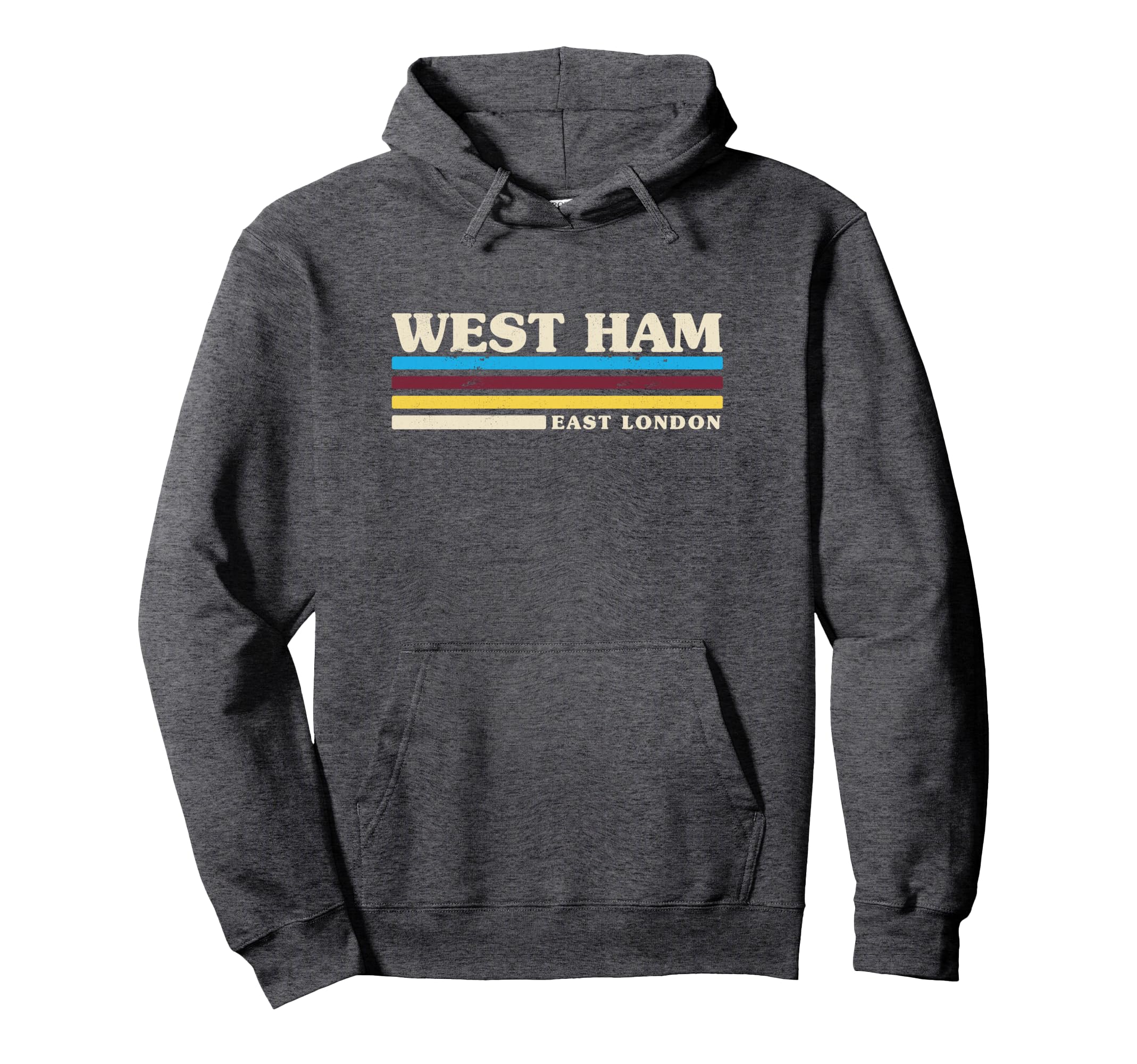 Stripe West Ham Hoodie - Unique Graphic for Adults - T-Shirt, Sweatshirt, Hoodie