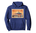 Tokyo Travel Stamp Art Hoodie - Novelty Apparel for Adults - T-Shirt, Sweatshirt, Hoodie